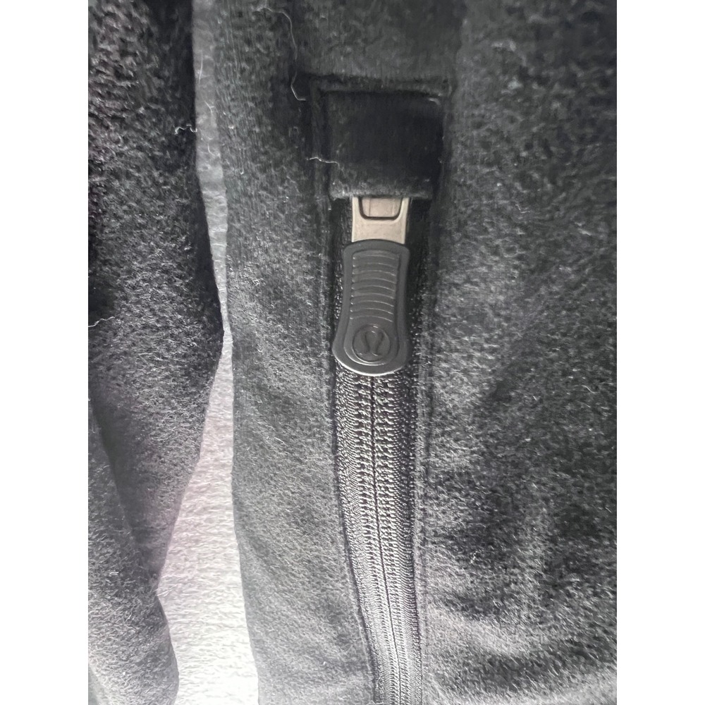 Lululemon Mens Full Zip Track Jacket Black Activewear Sweatshirt 375 - Picture 2 of 7